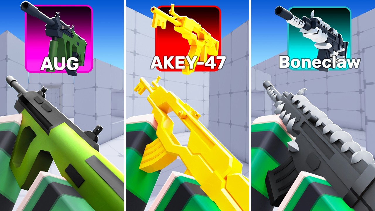 Winning with EVERY Assault Rifle Skin in Rivals..