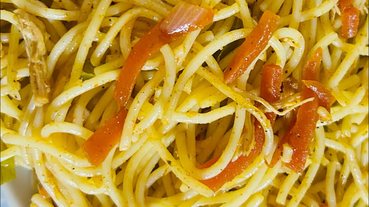 Chicken noodles recipe