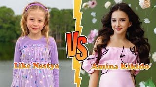 Like Nastya VS Amina Kikido Transformation 👑 New Stars From Baby To 2024