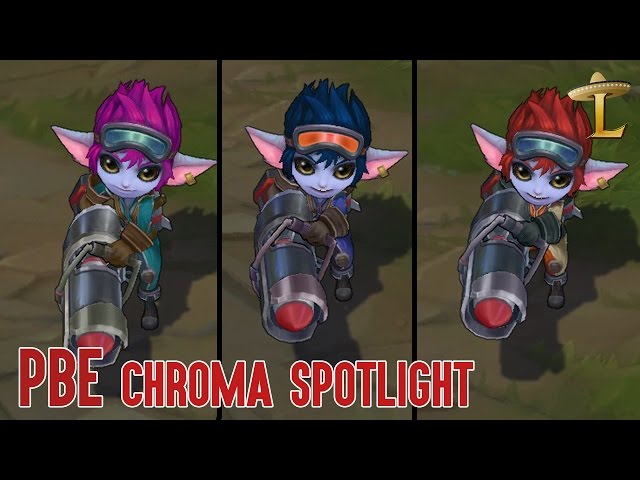 LoL PBE: More Chroma Packs and Ryze Rework