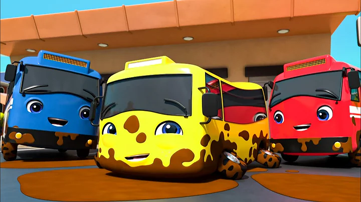 Clean The Muddy Car Song | Lellobee 🐝 | Nursery Rhymes