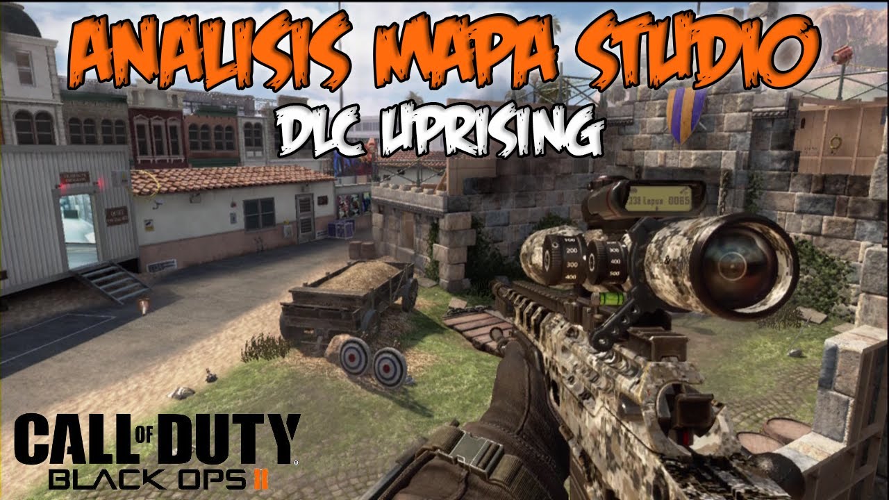 BLACK OPS 2 | ANÁLSIS MAPA STUDIO | DLC UPRISING - YouTube