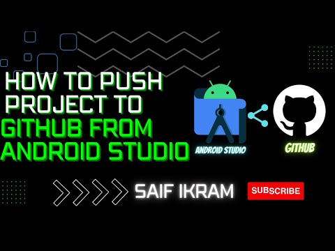 How to push Android Studio Project to Github  | in hinid  | SAIF IKRAM