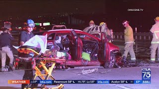 3 Killed In Wrong-Way Crash On 15 Freeway In Fontana