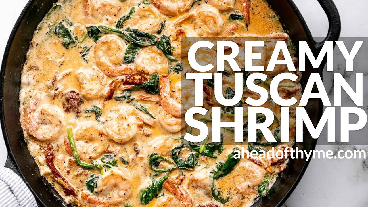 Creamy Tuscan Shrimp