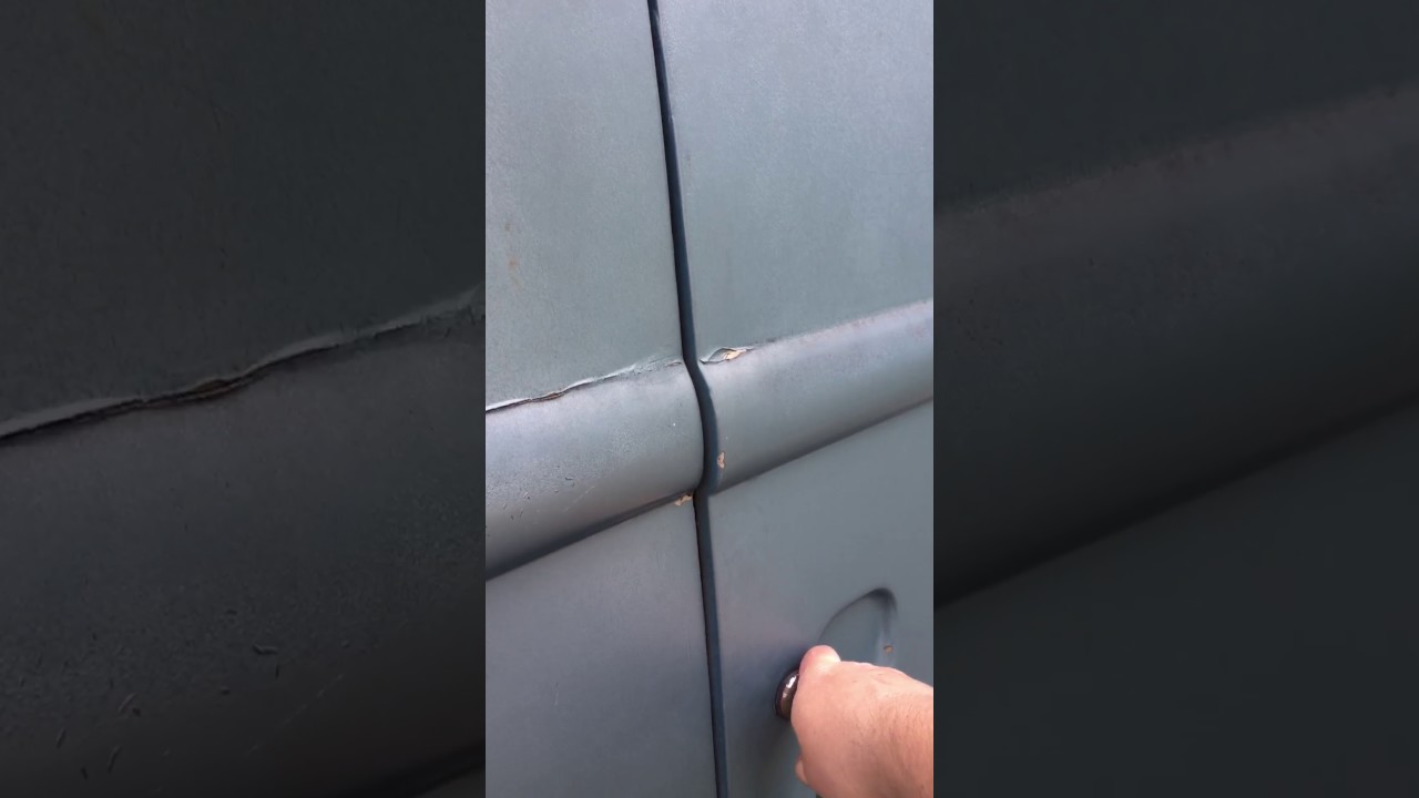 WCM seal bent cargo door VW