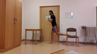 Tabata mit Stuhl, Tisch & Wand in Unterwegs - Functional Basics & #gesundheitistfüralleda News