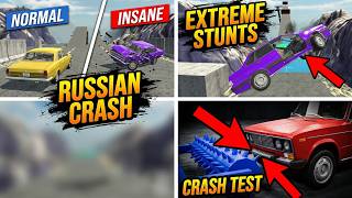 🔥 Russian Cars Crash Challenge – Extreme Accidents & Stunts!Description screenshot 5