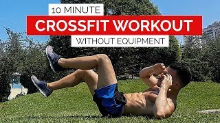 10 Min Crossfit Workout Without Equipment | HIIT | Full Body | Gym Performance