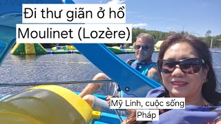 410 - Hồ Moulinet, có nhiều hoạt động giải trí cho mọi người.(Lac du Moulinet, Lozère)