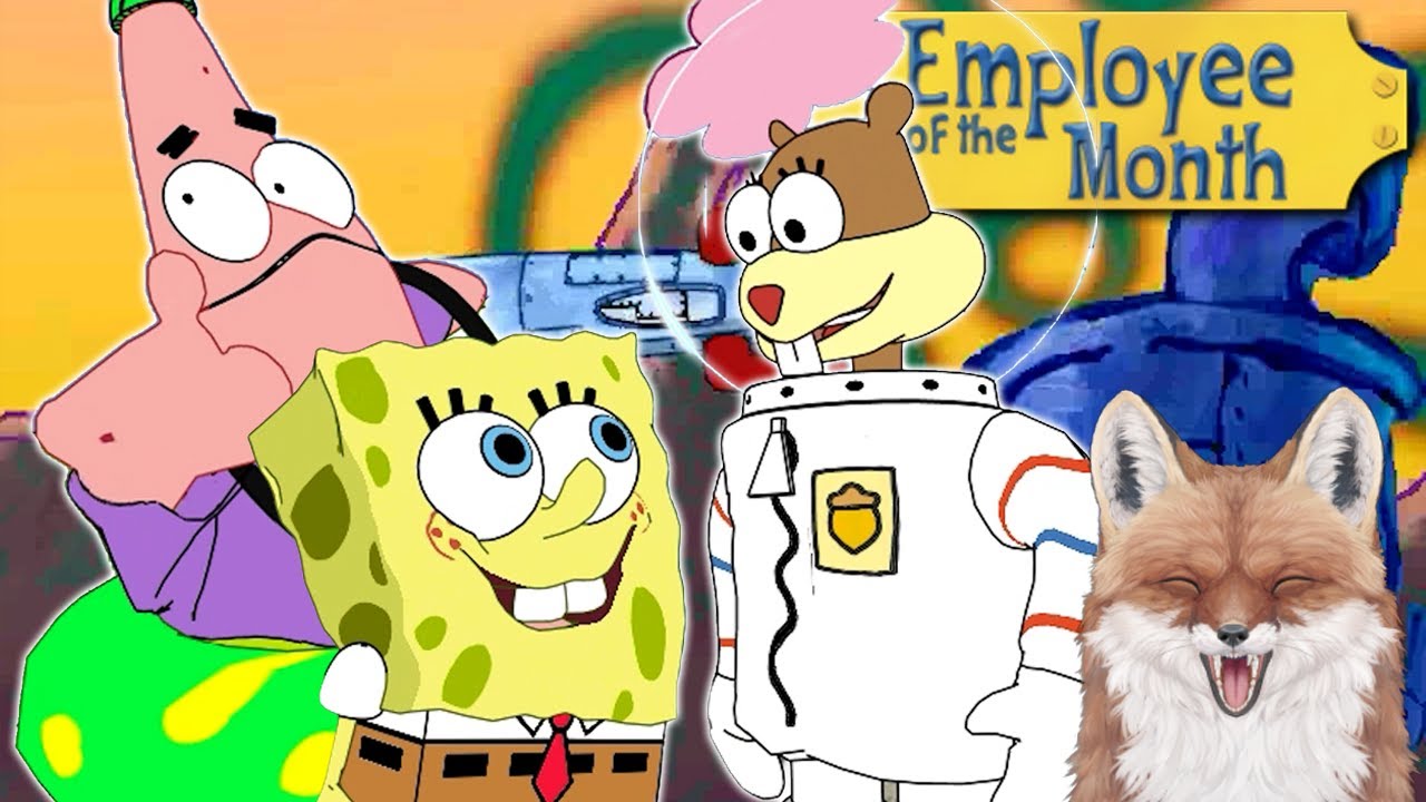 Kitsune Finny Plays: SpongeBob SquarePants: Employee of the Month #3