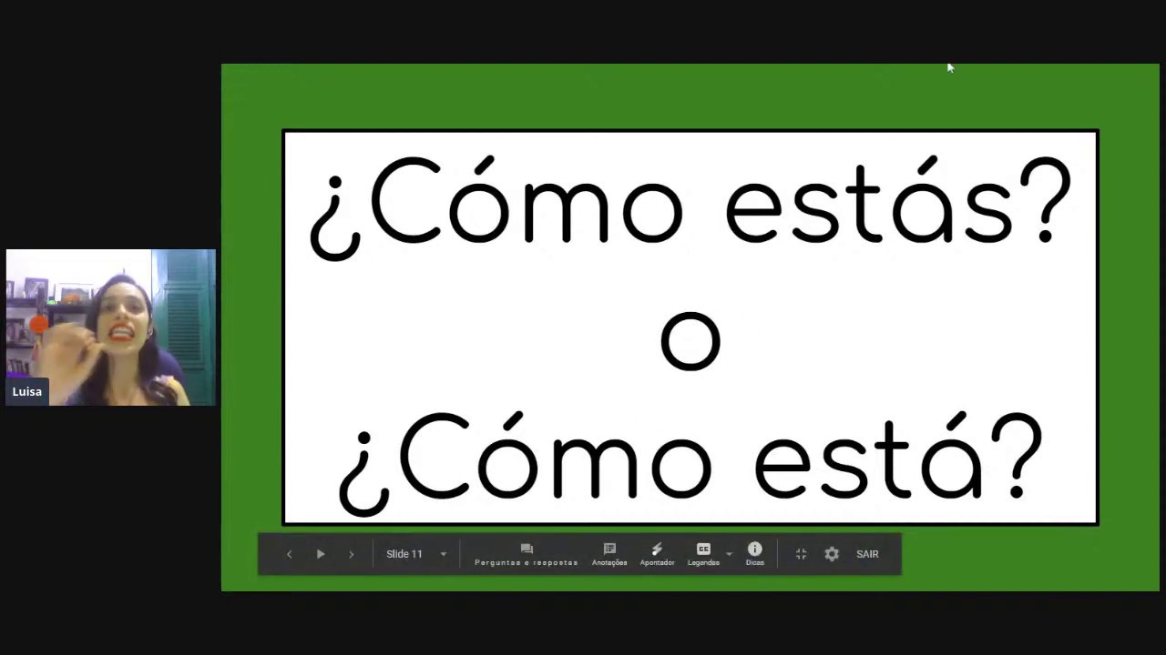Como dizer "Oi" em espanhol - Como saludar en español - Aula 1 Curso de ...