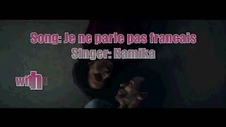 Video thumbnail of "Je Ne Parle Pas Francais - Namika | LYRICS | English & France Translation"