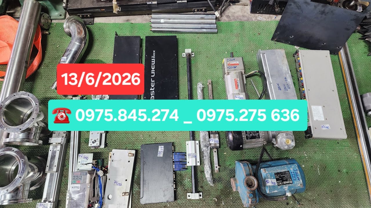 (13/6) Đồ bãi tháo máy, đồ linh kiện CNC zalo 0975.845.274 _ 0975.275.636