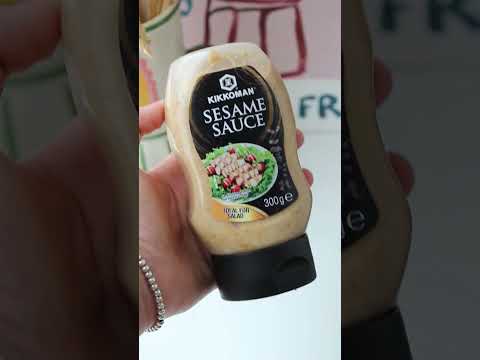 Кунжутний соус Kikkoman Sesame Sauce 300 г (Японія/Нідерланди) Оригінал, видео 1