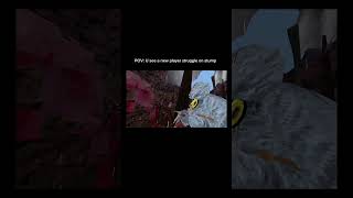 POV: U see a new player struggle on stump #gorillatag #fypシviral #gorillatagquest #vr