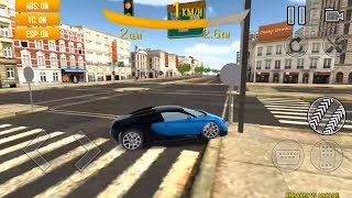 Extreme Car Driving Simulator - New Car Bugatti Unlocked Android Gameplay screenshot 2