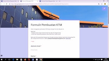 Tutorial Pengisian Formulir Online