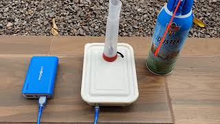 Measuring Boiling Point of Liquefied Gases Using Arduino and PhyPhox