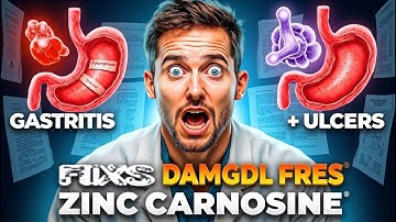 Why Zinc Carnosine REALLY Fixes Ulcers and Gastritis Works at Lightning Speed! (Doctor Explains!)