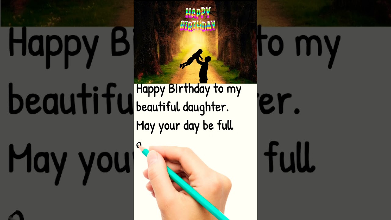 Heart Touching Birthday Wishes For Daughter 
