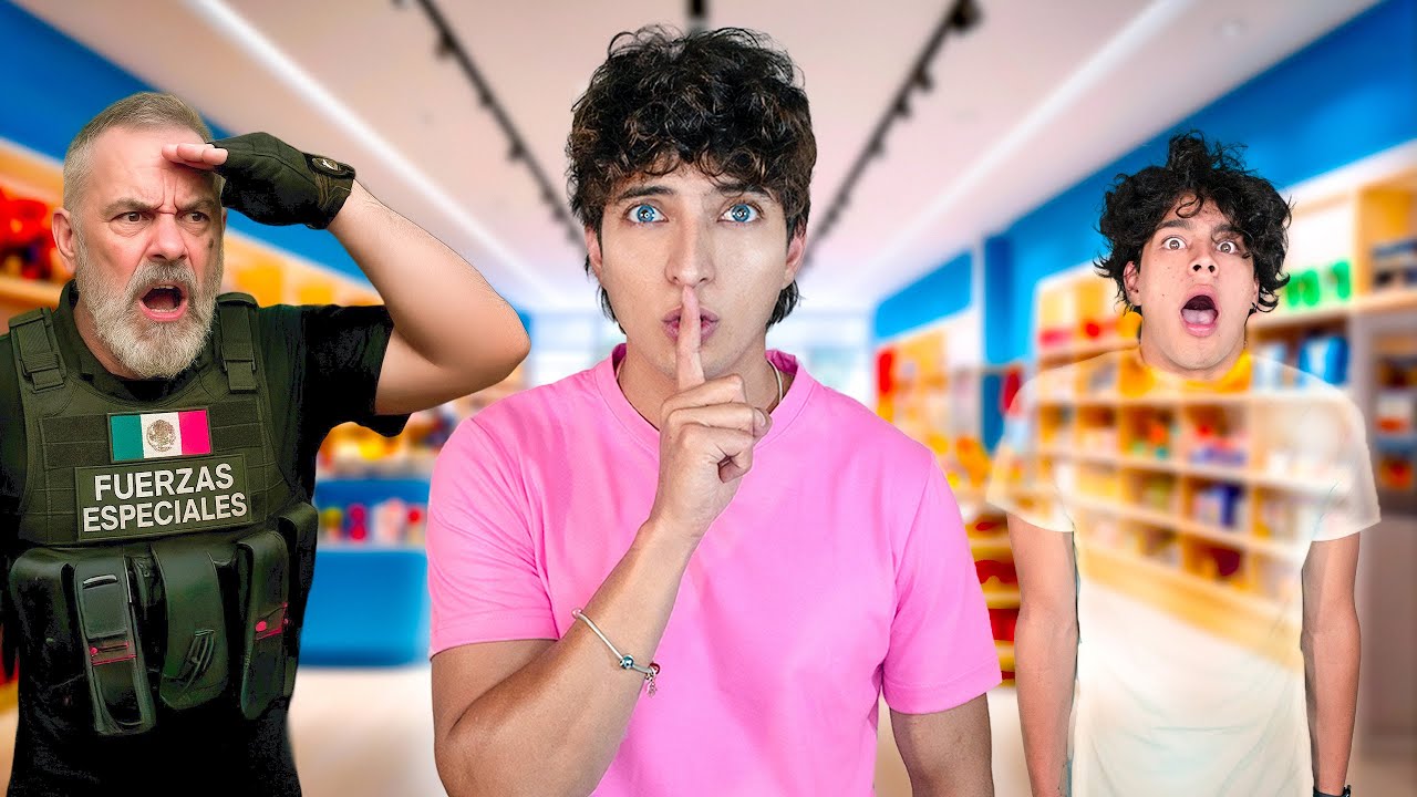 ¡ESCONDIDAS CON CAMUFLAJE EN UNA JUGUETERÍA!  ¿QUIÉN NO FUE ENCONTRADO?