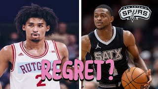 Will The Spurs Regret Trading For Fox?