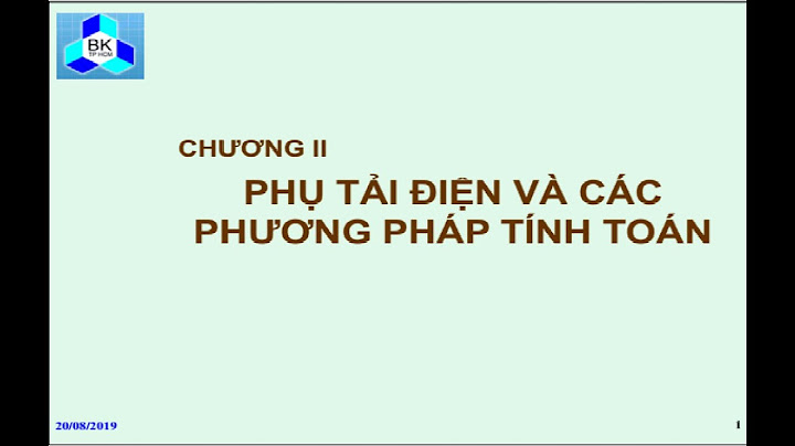 Bài tập môn hệ thống cung cấp điện bách khoa năm 2024