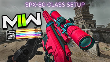 The MW2 SNIPER AIMBOT Class Setup (BEST SPX-80 ATTACHMENTS AND TUNING)