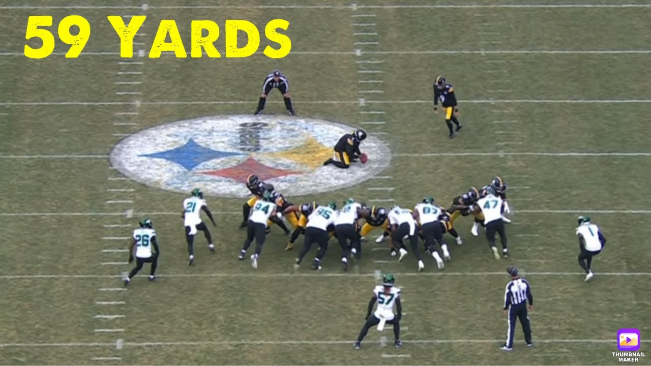 Chris Boswell Hits a 59 Yard Field Goal… Longest in Stadium History YouTube