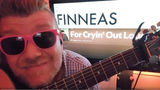 For Cryin' Out Loud - Finneas Guitar Tutorial (Beginner Lesson!)