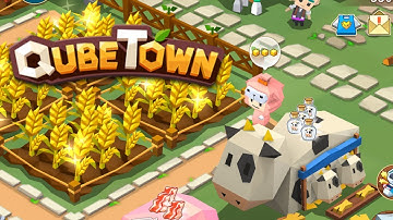 Qubetown Gameplay Walkthrough | Farm / City Builder iOS Android Game - Join My Guild