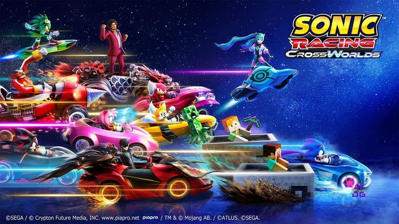 Sonic Racing: CrossWorlds | Primeiros Minutos - Gameplay (PS5)