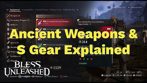 S Gear and Ancient Weapons | What We Know So Far | Bless Unleashed