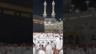 Fajr Azan 🕋 #makkah #islamicvideo #islamicshorts #faith #shorts