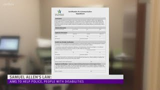 New law helps with miscommunication between police and those with speech disabilities