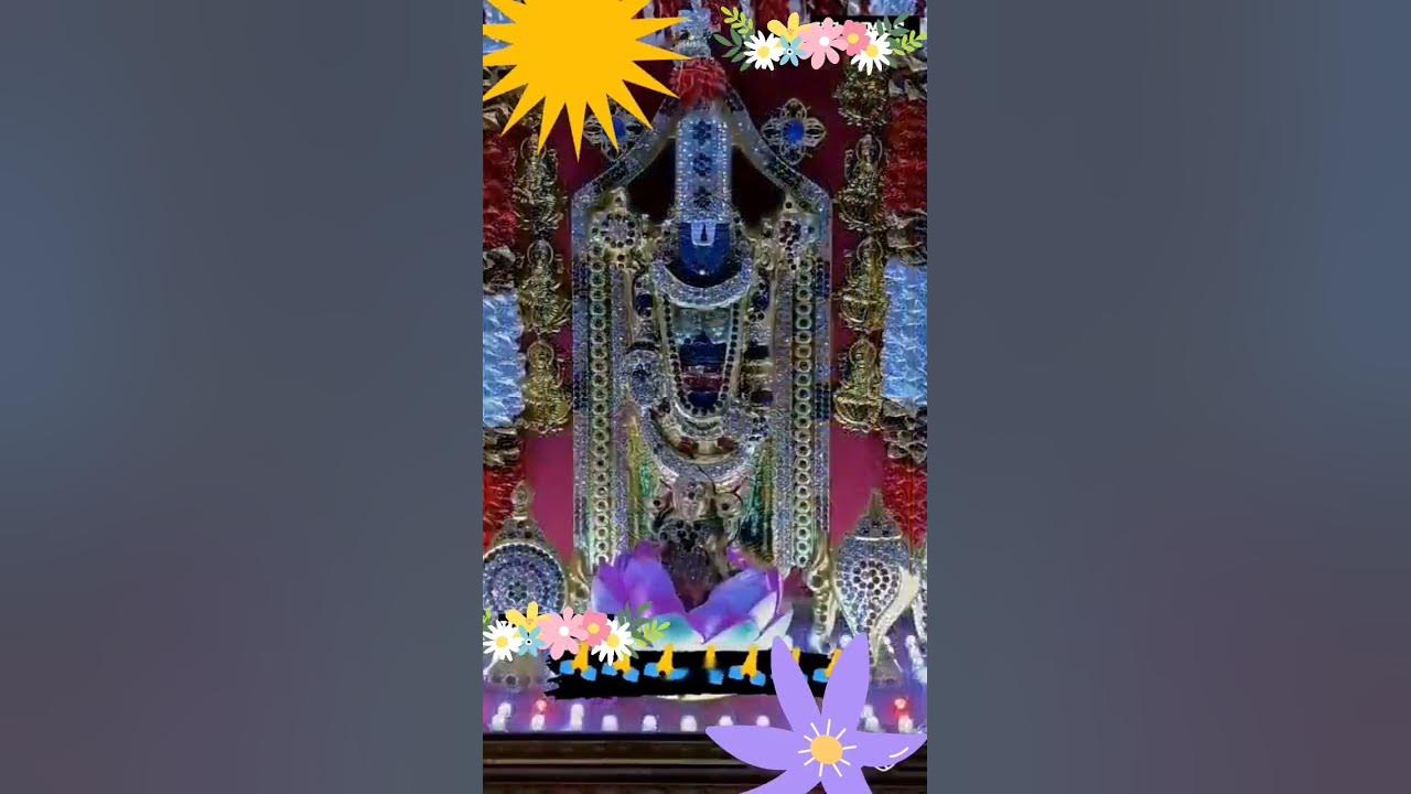 Sri Venkateshwara Stotram ||Kamalakucha choochuka kunkumatho Song Lyrics