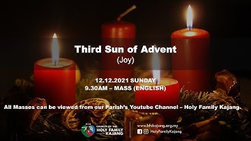 3rd Sunday of Advent  (English Mass)