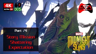 Marvel Midnight Suns Gameplay - Part 24 Story Mission - Shattering Expectations [4K UHD 60fps]