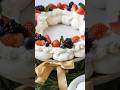 Pavlova with red berries #desserts #pavlova #baking