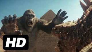 Godzilla x Kong: the new empire Clip || Godzilla vs Kong Egypt Fight