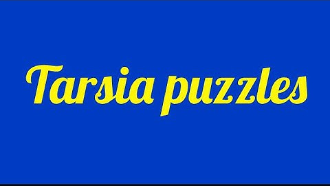 Tarsia Puzzles | How to generate Tarsia puzzles | how to solve Tarsia puzzles | math game puzzles