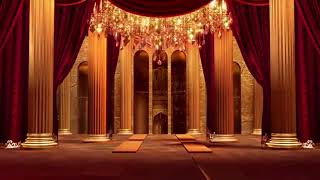 Burgundy stage curtains for the auditorium | Get small size curtains too