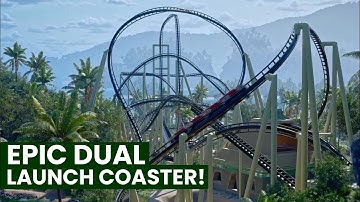 Tecuani Beast Official Unveiling | New Vekoma Thrill Coaster at Vidanta World Bon Mexico