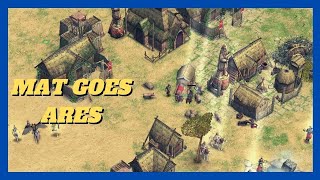 ARES IS SO RIDICULOUSLY GOOD | Matreiuss (Poseidon) vs Shadowfaxx (Thor) #aom #ageofempires