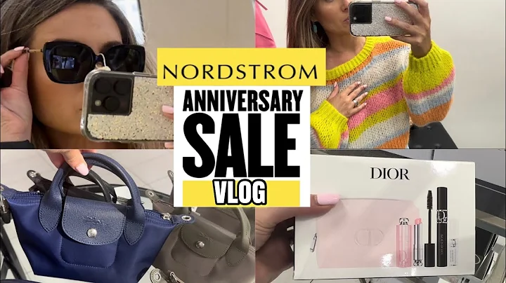 NORDSTROM ANNIVERSARY SALE VLOG - SHOP WITH ME