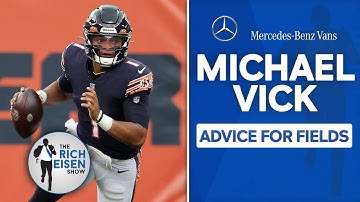 FOX Sports’ Michael Vick Reveals the Advice He Gave Bears QB Justin Fields | The Rich Eisen Show