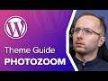 Photozoom Free WordPress Theme for Photographers - Tutorial
