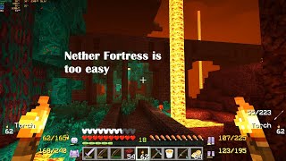 Famous Minecraft Java 2K 1.20.2 Part 84 Ray Tracing HARDCORE Conquering the Nether Fortress is too easy Net Worth