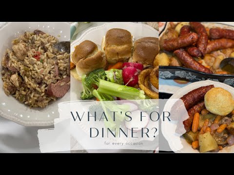 What’s For Dinner? | EASY REAL LIFE MEALS